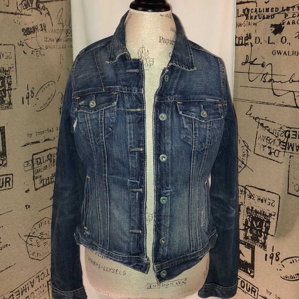 Ralph Lauren Distressed Denim Jacket